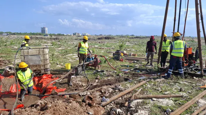 Zanzibar Arena — field work 3