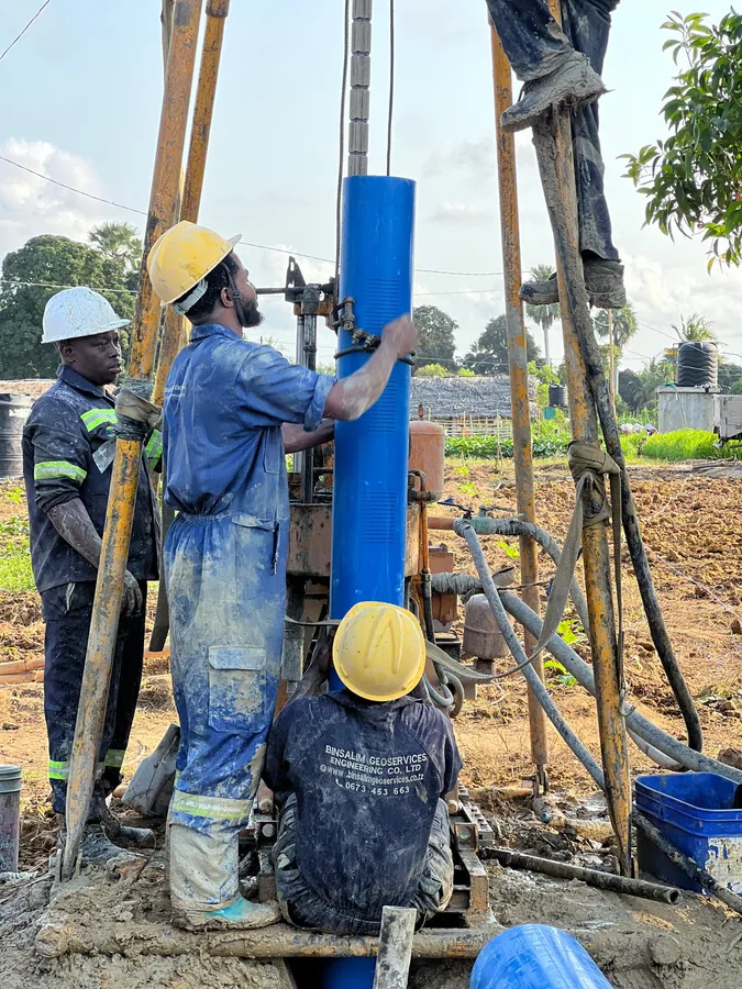 Water Well Drilling — field work 4