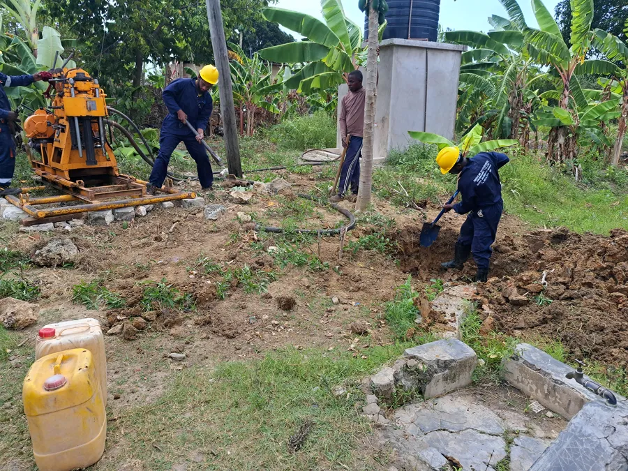 Water Well Drilling — field work 6